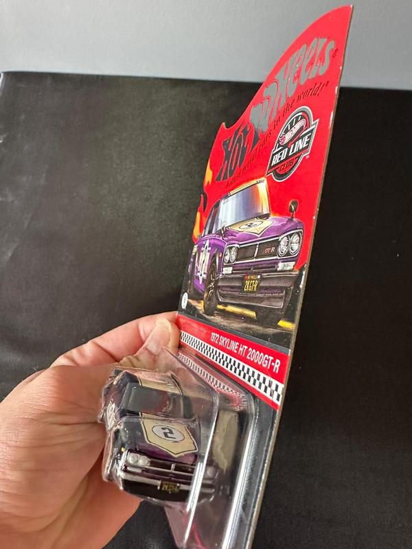 Hot Wheels Rlc 1972 Nissan Skyline H/T 2000GT-R Roxo - Carrinhos